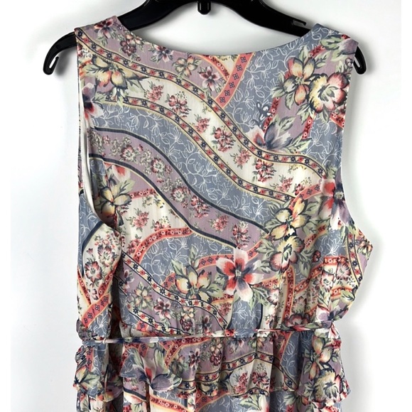 Motherhood Maternity Printed A-Line Dress Sz: L - Picture 5 of 9